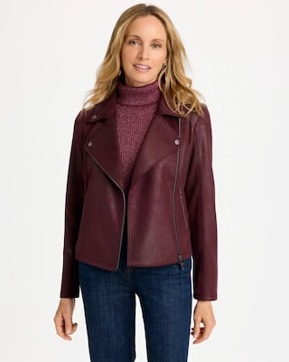 Suede Moto Jacket | Chico's